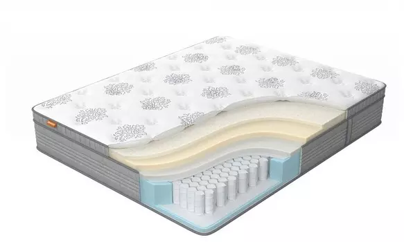 Матрас двуспальный Orto Premium Soft 2100x2000 Орматек 200-210 Матрас Orto Premium Soft Grey Lux