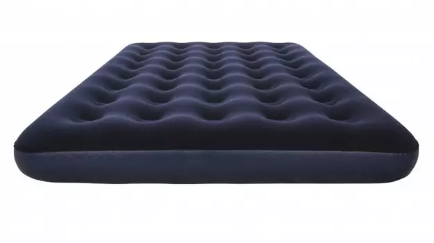 Матрас надувной флок Flocked Air Bed - Air Pump (Double) Bestway 191х137х22см, электронасос 67287 (28273202)