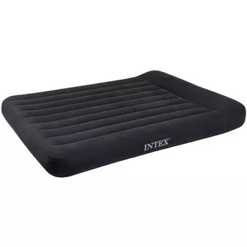 Матрас надувной флокированный Intex "QUEEN DURA-BEAM PILLOW REST CLASSIC AIRBED", 203х152х25см 64143 (28269015)