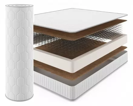 Матрас односпальный Basic soft 2000x900 Наша мебель ТЭ-00004567