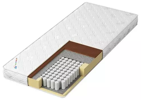 Матрас односпальный Микс Хард 2000x900 Капризун 413005