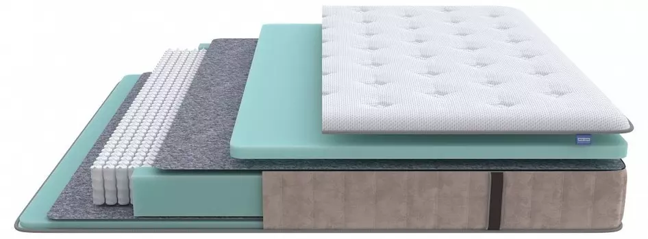 Матрас полутораспальный Grace Soft 2200x1400 Орматек 140-220 Матрас Grace Soft Latte