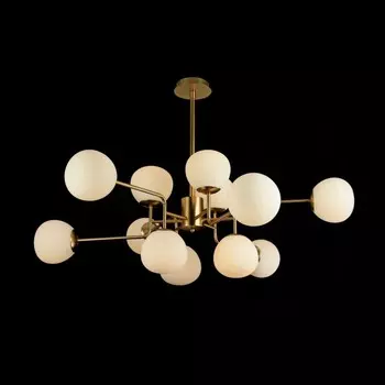 Люстра на штанге Maytoni Erich MOD221-PL-12-G