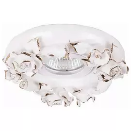 N1629-White+gold Встраиваемый точечный светильник Donolux