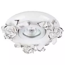 N1629-White+silver Встраиваемый точечный светильник Donolux