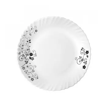 Набор десертных тарелок, La Opala, Classique, Mystrio Black, 190 мм, 6 персон (LA1221933)