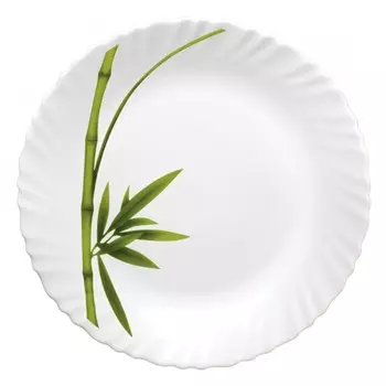 Набор обеденных тарелок, La Opala, Classique, Fluted Green, 250 мм, 6 персон (LA1222519)