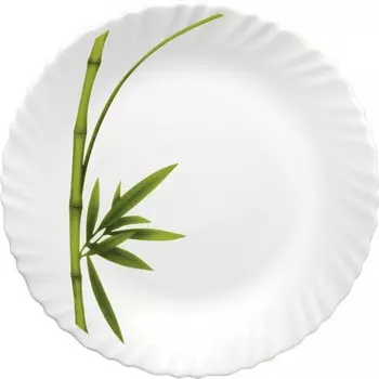 Набор обеденных тарелок, La Opala, Classique, Fluted Green, 270 мм, 6 персон (LA1222719)