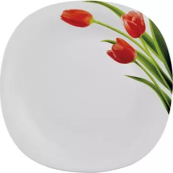 Набор обеденных тарелок, La Opala, Quadra, Blossoms, 278 мм, 6 персон (LA1262723)