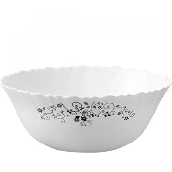 Набор сервировочных салатников, La Opala, Classique, Mystrio Black, 175 мм, 3 шт (LA3821733)