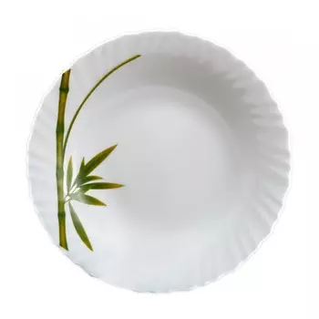 Набор суповых тарелок, La Opala, Classique, Fluted Green, 225 мм, 6 персон (LA1522219)