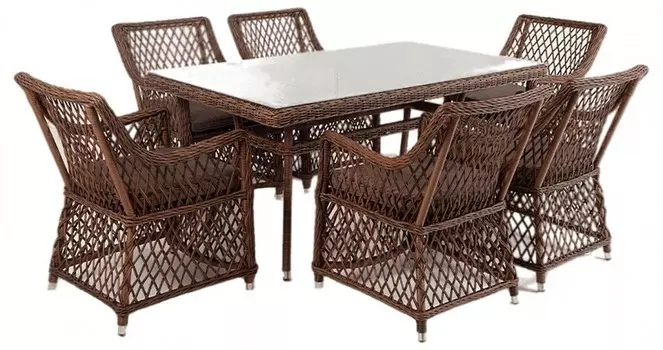 Набор уличный Латте 4sis LC6T-7-SET brown, УТ-00000733