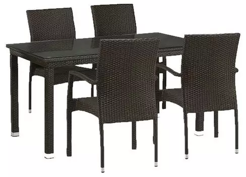 Набор уличный T256A/YC379A-W53 Brown Afina x6CO0vJHgg3kAOHaf0M7r2