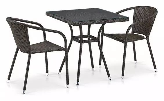 Набор уличный T282BNT/Y137C-W53 Brown 2Pcs Afina 1891, ctC1DGcthR0sld6YwCI970, T282BNT/Y137C-W53 Brown 2Pcs