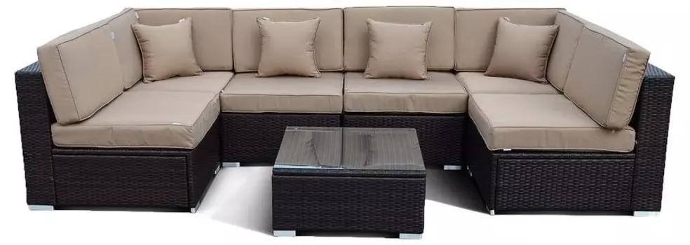 Набор уличный YR822D Brown/Beige Afina aCux8jXZgt8niGKURAzEX0