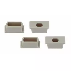 Набор заглушек для профиля CAB262, 4 сквозные ЭРА 1506-3B Б0039439