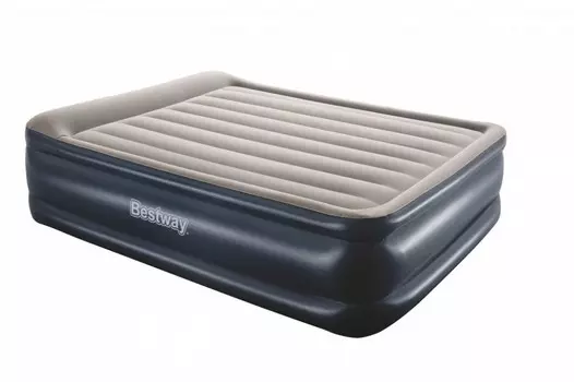 Надувная кровать Bestway 152х203х56см с подголовником, встр.насос 220В 67614