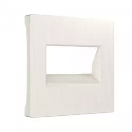 Накладка для двойной розетки Еthernet RJ-45 (перламутровый рифленый) Werkel WL13-RJ45+RJ45-CP (a040900)