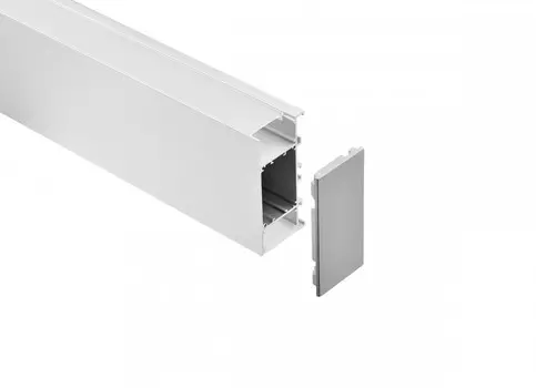 2м. Накладной двусторонний алюминиевый профиль для светодиодной ленты Donolux DL18520Alu