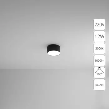 Накладной светильник Arte Lamp Fado A7312PL-1BK