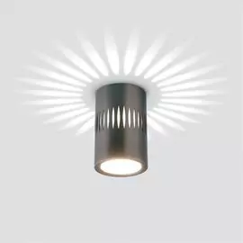 Накладной светодиодный светильник с подсветкой DLS026 Elektrostandard (a053601)