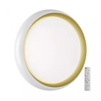 Настенно-потолочный светильник с пультом ДУ Sonex Pale Tofiq White 7650/EL
