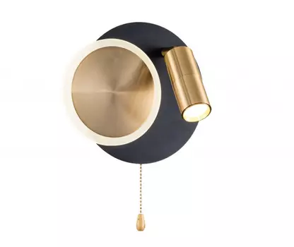 Настенный светильник Arte Lamp Syrma A2213AP-2BK