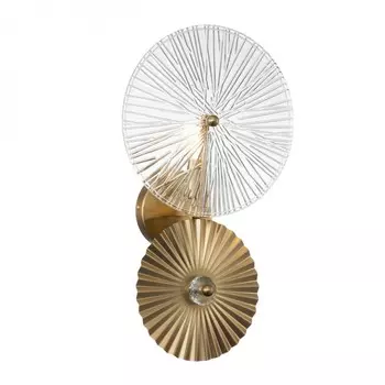 Настенный светильник Indigo Miele 12021/B/1W Brass