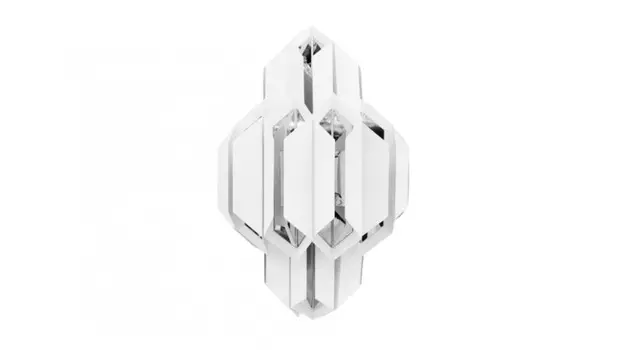 Настенный светильник Lumina Deco Piramid LDW 6021-2 WT+CHR