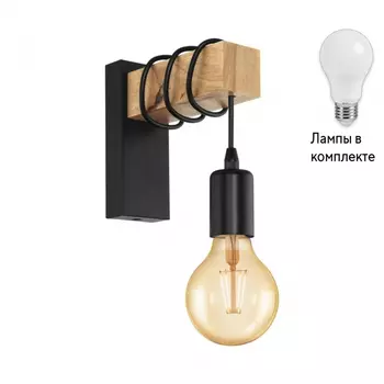 Настенный светильник с лампочкой Eglo 32917+Lamps