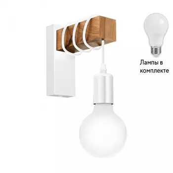 Настенный светильник с лампочкой Eglo 33162+Lamps