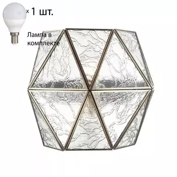 Настенный светильник с лампочкой Favourite Osten 2925-1W+Lamps E14 P45