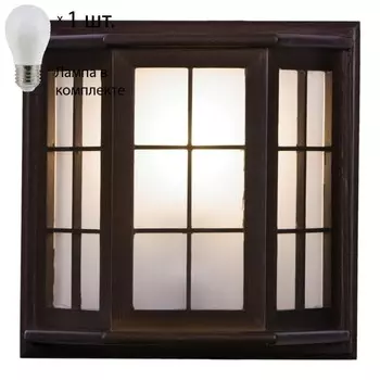 Настенный светильник с лампочкой Velante 502-721-01+Lamps E27 P45