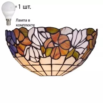 Настенный светильник с лампочкой Velante 813-801-01+Lamps E14 P45