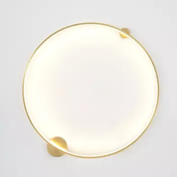 Настенный светильник с пультом ДУ Crystal Lux REAL AP35W LED BRASS