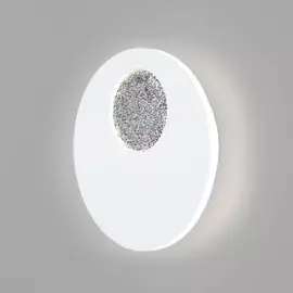 Настенный светодиодный светильник Евросвет Areola 40150/1 LED белый/хром (a047885)