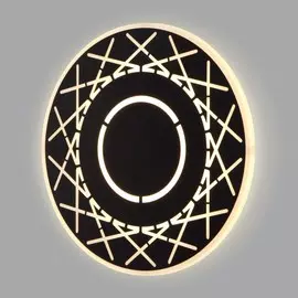 Настенный светодиодный светильник Евросвет Ilios 40148/1 LED черный a046170