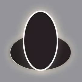 Настенный светодиодный светильник Евросвет Twirl 90315/2 черный a045467