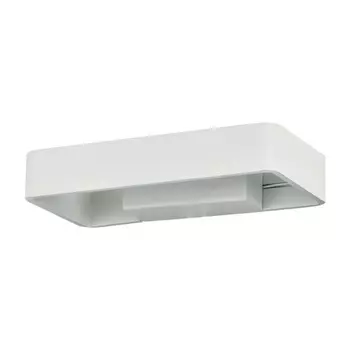 Настенный светодиодный светильник Ideal Lux Zed AP1 Square Bianco