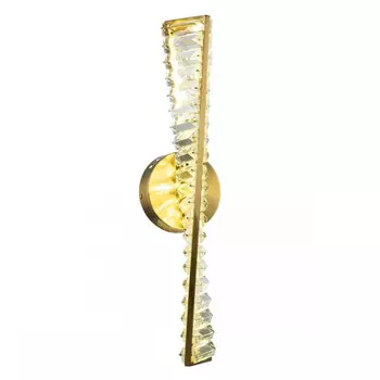 Настенный светодиодный светильник Indigo Frizzante 12015/1W Brass V000042L