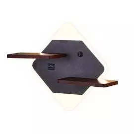 Настенный светодиодный светильник с полками и USB портом Ambrella light Wall FW101 (00-00003312)