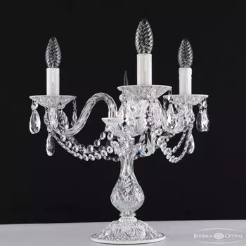 Настольная лампа Bohemia Ivele Crystal AL1602 AL16302L8/3/141-37 WMN