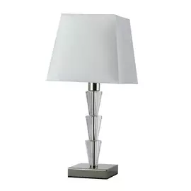 Настольная лампа Crystal Lux MARSELA LG1 NICKEL