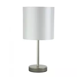Настольная лампа Crystal Lux SERGIO LG1 NICKEL
