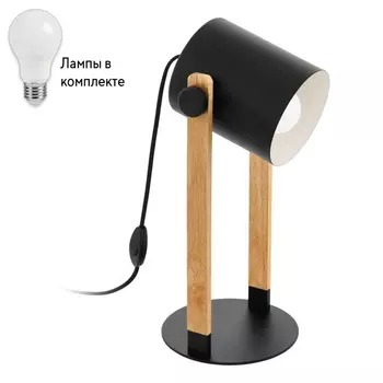 Настольная лампа декоративная с лампочкой Eglo 43519+Lamps