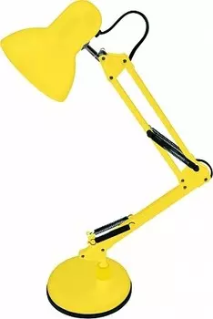 Настольная лампа на струбцине GTL-041 желтый 800141