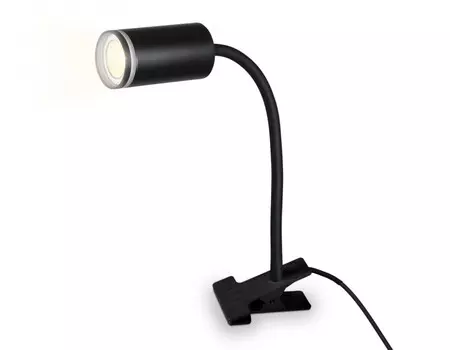 Настольная лампа переносная на прищепке с выключателем Ambrella light WALLERS FW2468