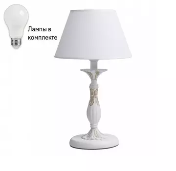 Настольная лампа с абажуром и лампочкой MW-Light 301039501+Lamps