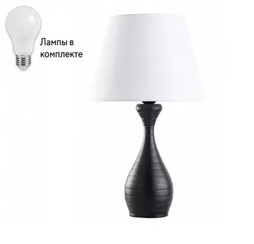 Настольная лампа с абажуром и лампочкой MW-Light 415033801+Lamps