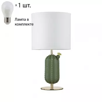 Настольная лампа с лампочкой Odeon 5425/1T+Lamps